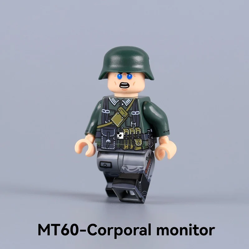 MT60-65 Field Grey: German soldiers in World War II Minifigures - Image 4