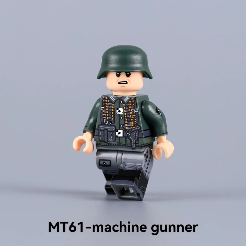 MT60-65 Field Grey: German soldiers in World War II Minifigures - Image 5