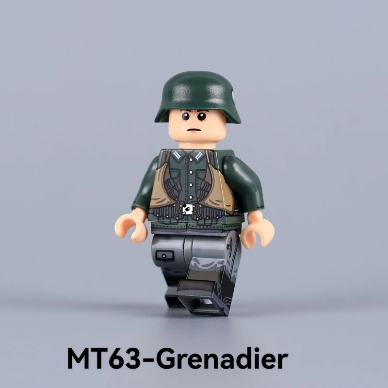 MT60-65 Field Grey: German soldiers in World War II Minifigures - Image 7