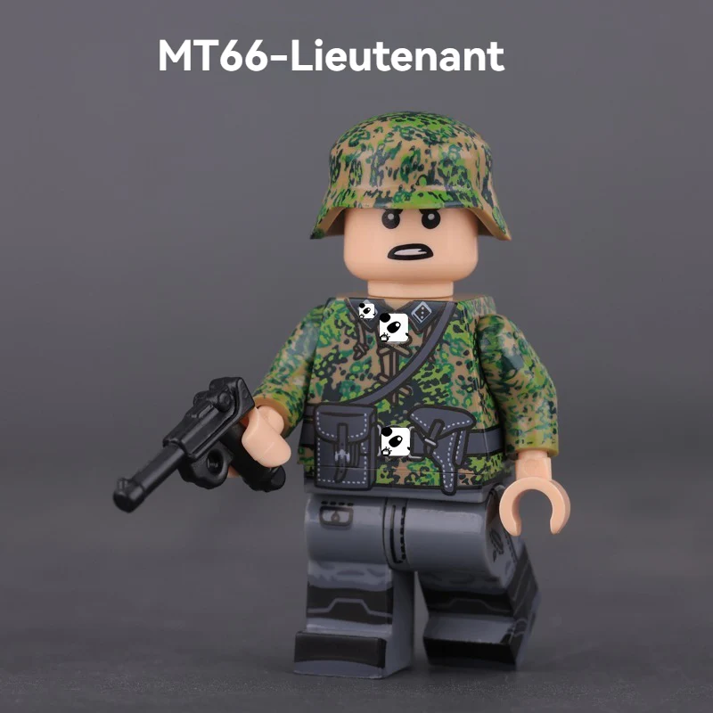MT66-71 Spring Oak Camouflage Soldiers Minifigures - Image 2