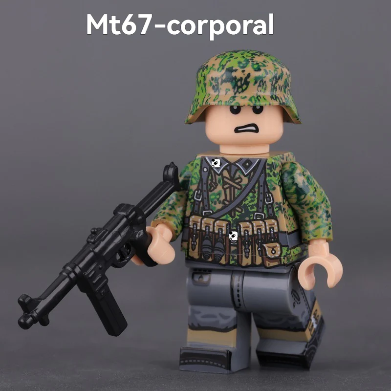 MT66-71 Spring Oak Camouflage Soldiers Minifigures - Image 3
