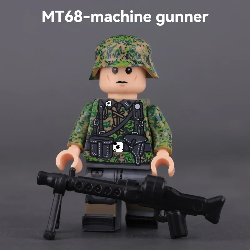 MT66-71 Spring Oak Camouflage Soldiers Minifigures - Image 4