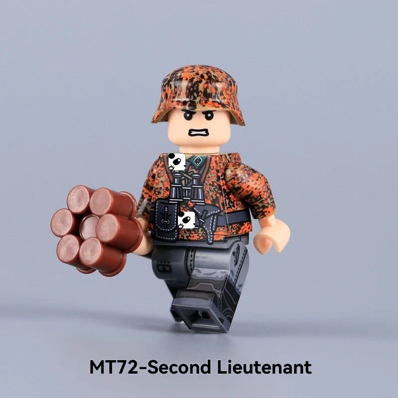 MT72-MT77 Autumn Oak Camouflage Soldiers Minifigures - Image 2
