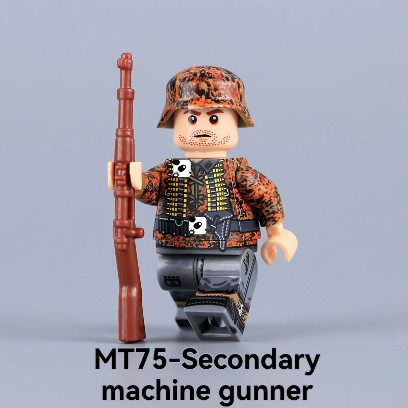 MT72-MT77 Autumn Oak Camouflage Soldiers Minifigures - Image 5