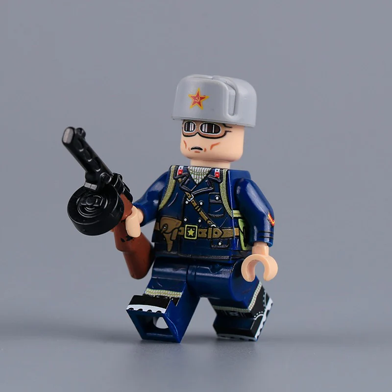 MTUV010 Soviet Mountain Infantry of World War II Minifigures - Image 2