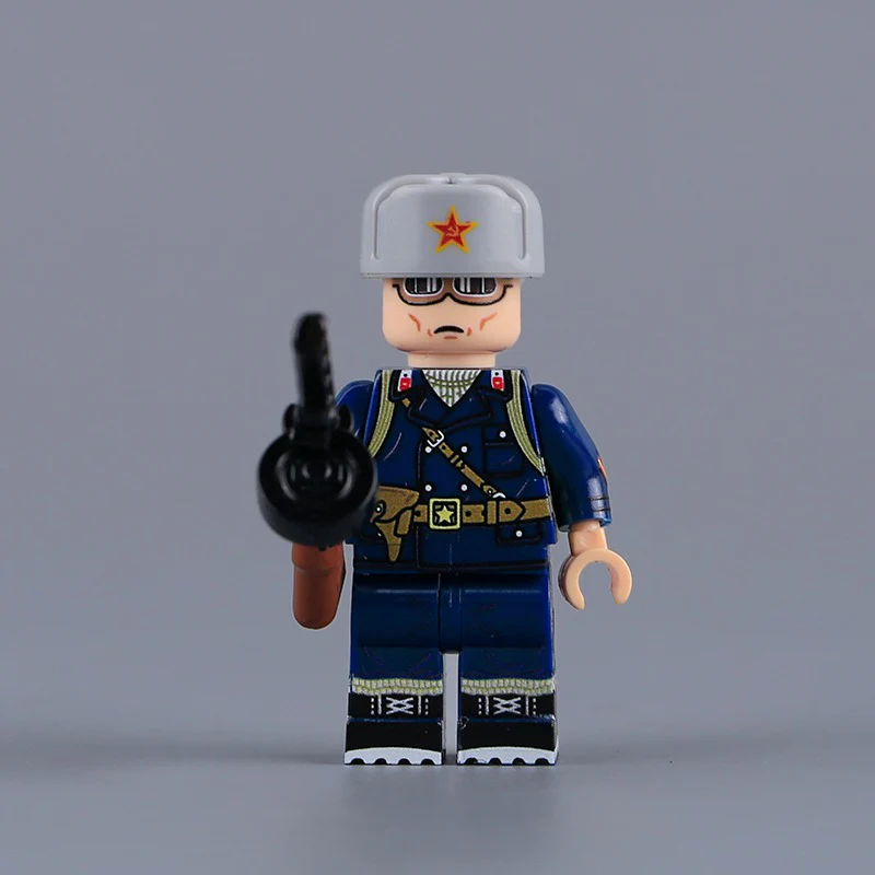 MTUV010 Soviet Mountain Infantry of World War II Minifigures - Image 3