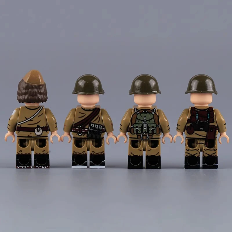 MTUV011-14 Soviet military soldiers Minifigures - Image 3