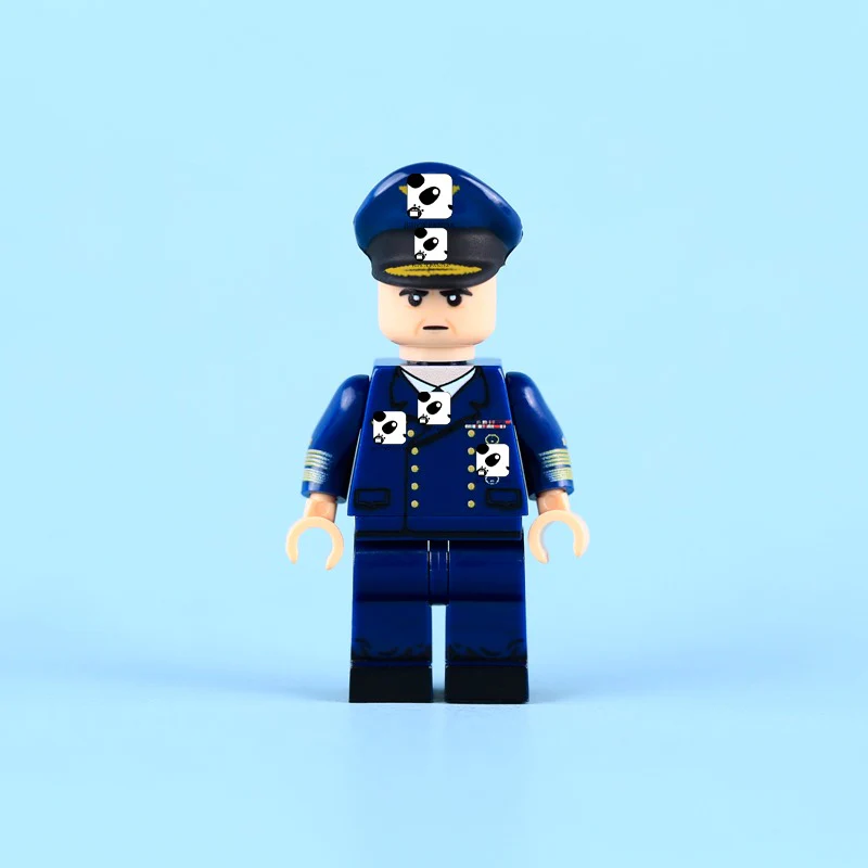 MTUV025-1 MTUV025-2 World War II Germany admiral of the fleet ﻿Minifigures - Image 3