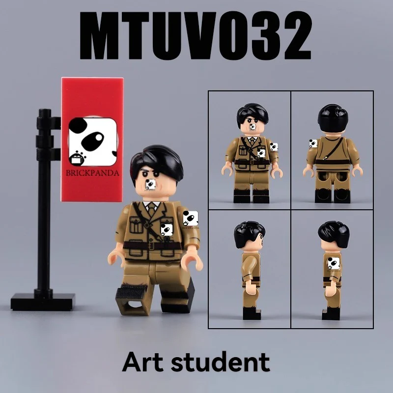 MTUV027-057 World War II military German soldier Minifigures - Image 3