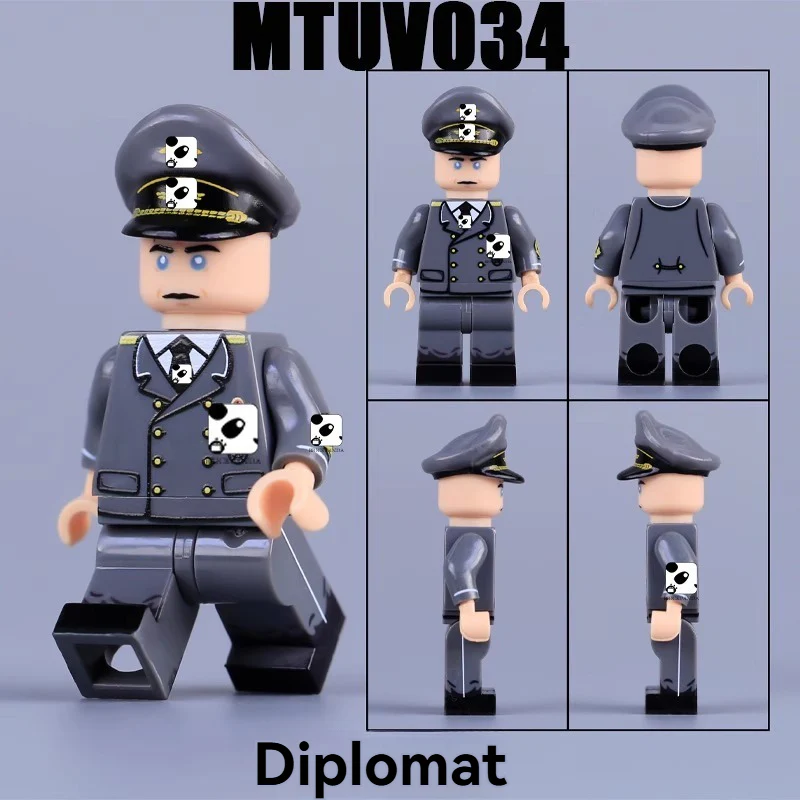 MTUV027-057 World War II military German soldier Minifigures - Image 4