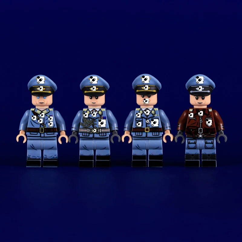MTUV036 MTUV054-056 air military soldier ﻿Minifigures - Image 2