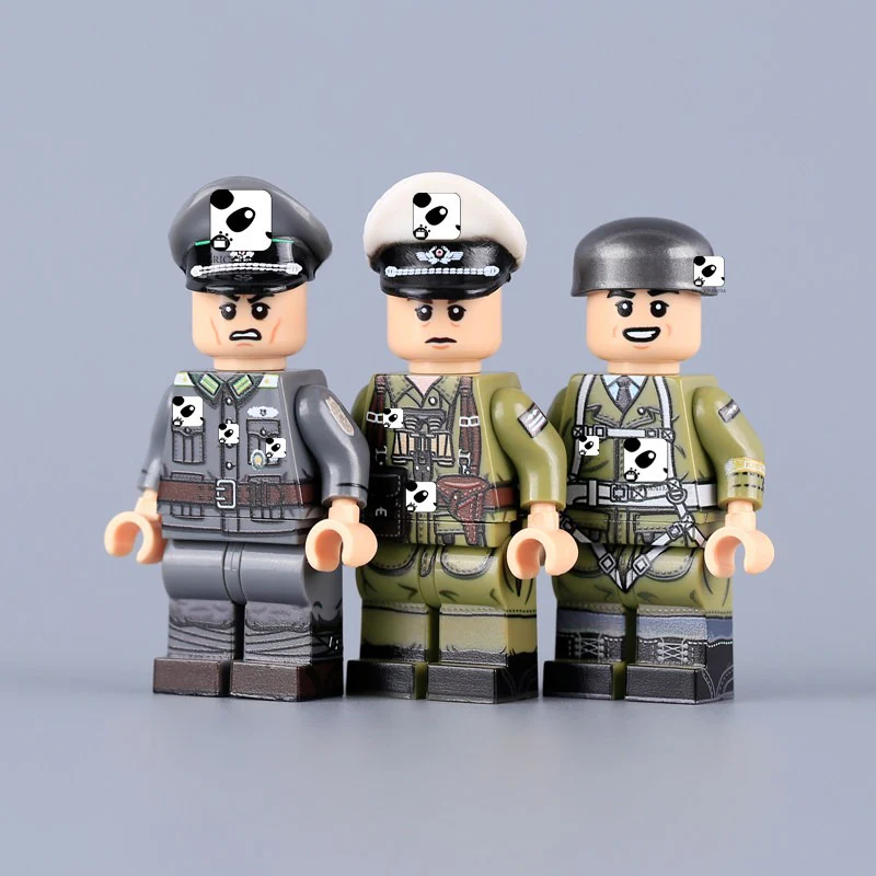 MTUV068-MTUV070 Mountain division airborne troops Minifigures - Image 2