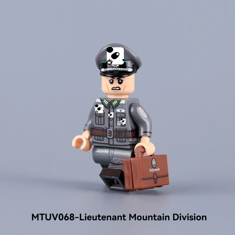 MTUV068-MTUV070 Mountain division airborne troops Minifigures - Image 4