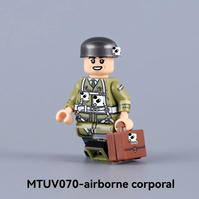 MTUV068-MTUV070 Mountain division airborne troops Minifigures - Image 6