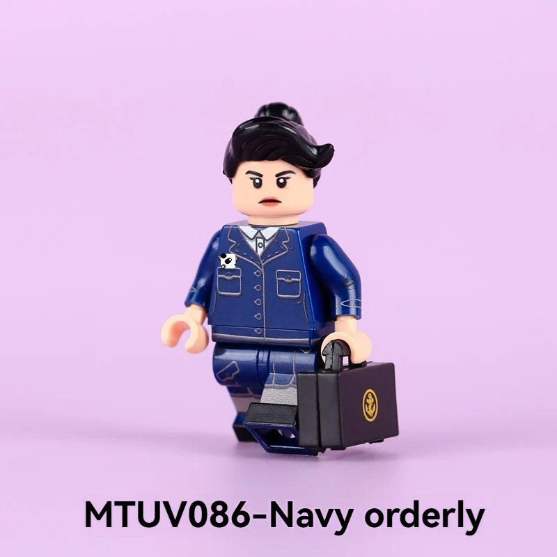 MTUV082-089 WWII Navy and Air Force Girl Soldiers Minifigures - Image 10
