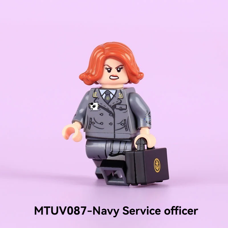 MTUV082-089 WWII Navy and Air Force Girl Soldiers Minifigures - Image 11