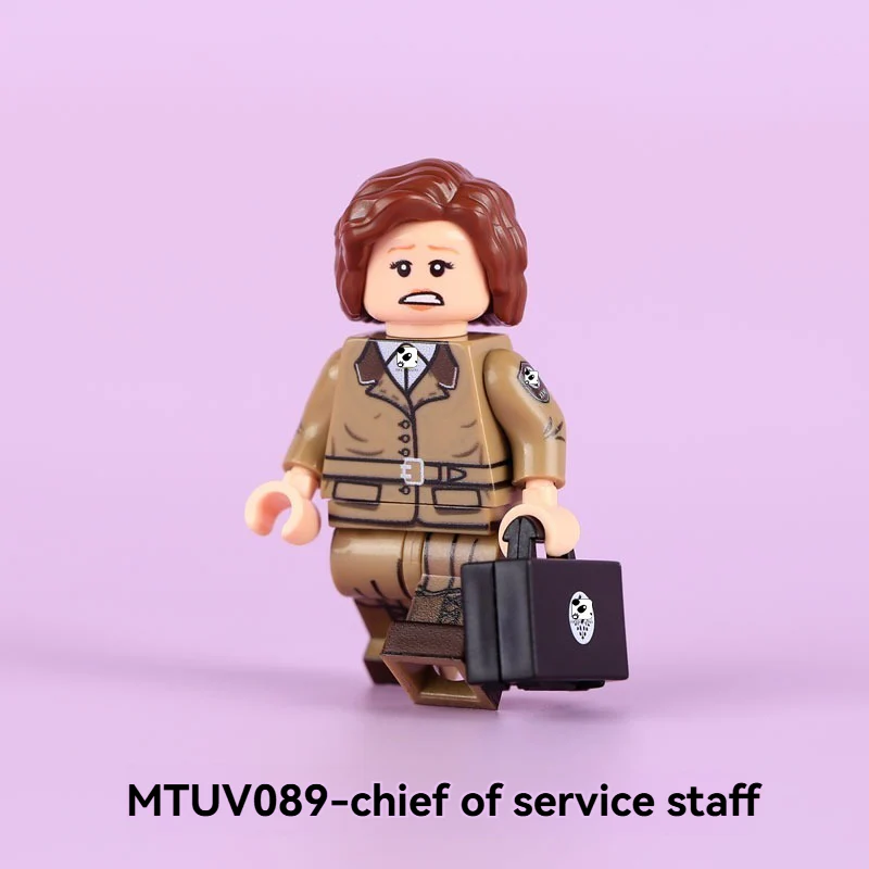 MTUV082-089 WWII Navy and Air Force Girl Soldiers Minifigures - Image 13