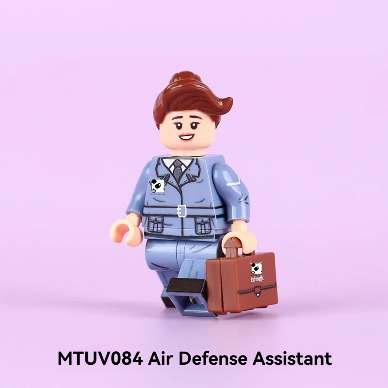 MTUV082-089 WWII Navy and Air Force Girl Soldiers Minifigures - Image 8