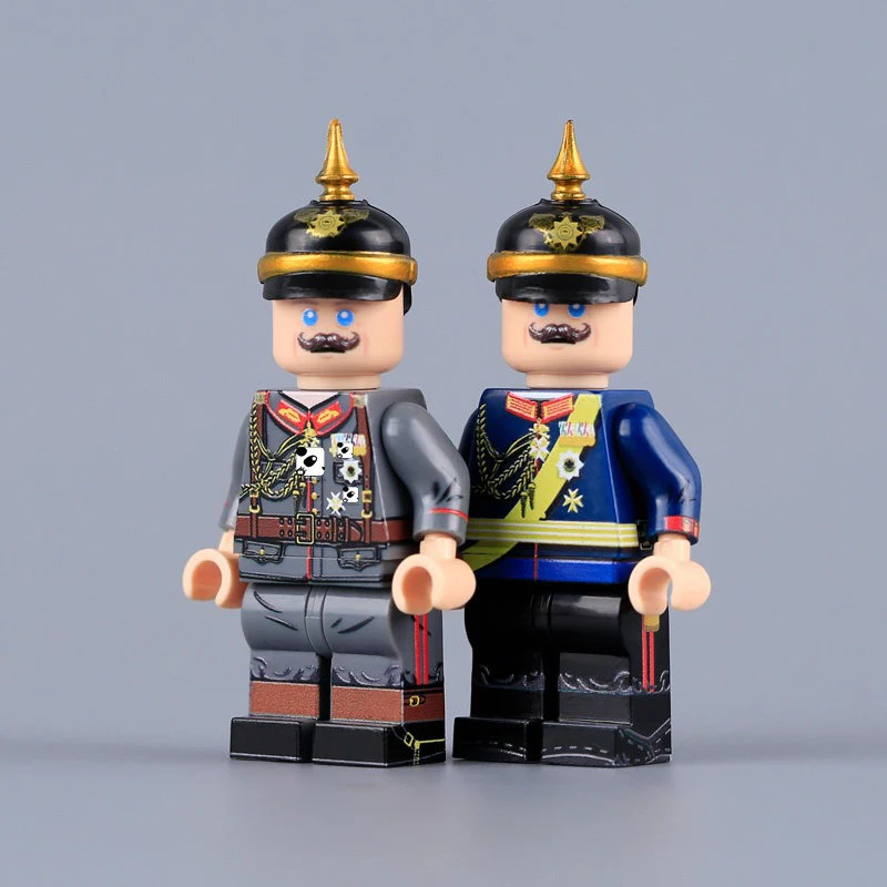 MTUV128-129 King Wilhelm II of Germany during World War I minifigure - Image 4