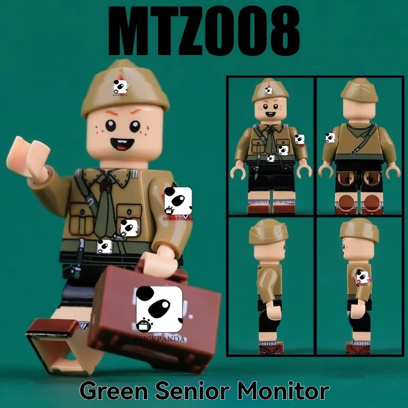 MTZ008-011 World War II Navy Young Soldiers, Militia Maiden Minifigures - Image 3