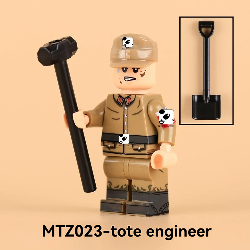 MTZ023-026 Toth Engineering Corps Soldier Minifigures - Image 2