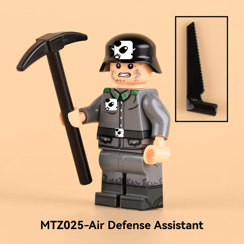 MTZ023-026 Toth Engineering Corps Soldier Minifigures - Image 4