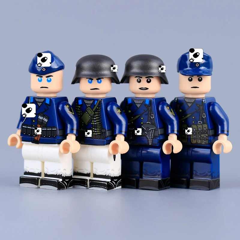 MTZ027-MTZ030 Coastal Assault Troops Minifigures - Image 2