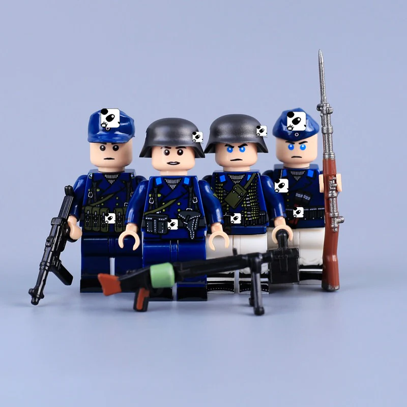 MTZ027-MTZ030 Coastal Assault Troops Minifigures - Image 4