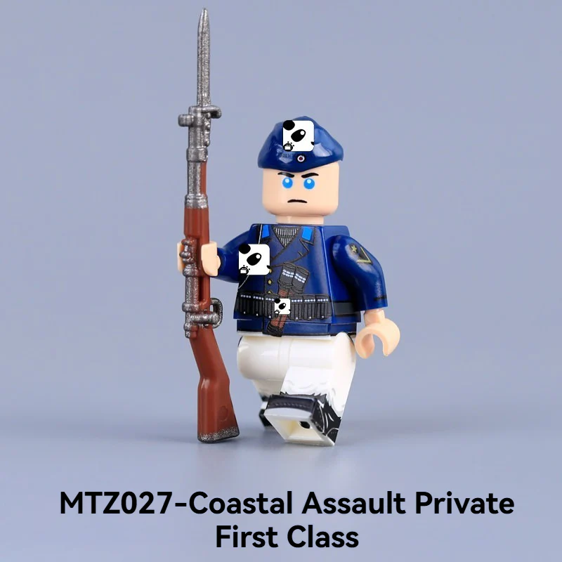 MTZ027-MTZ030 Coastal Assault Troops Minifigures - Image 5