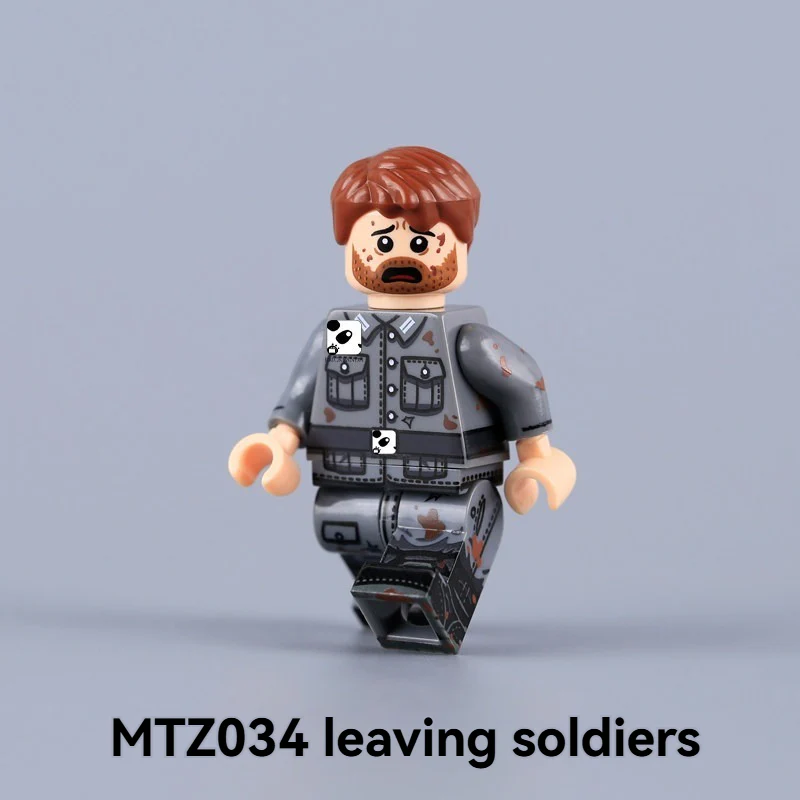 MTZ031-034 World War II Soldiers' Gendarme Minifigures - Image 7