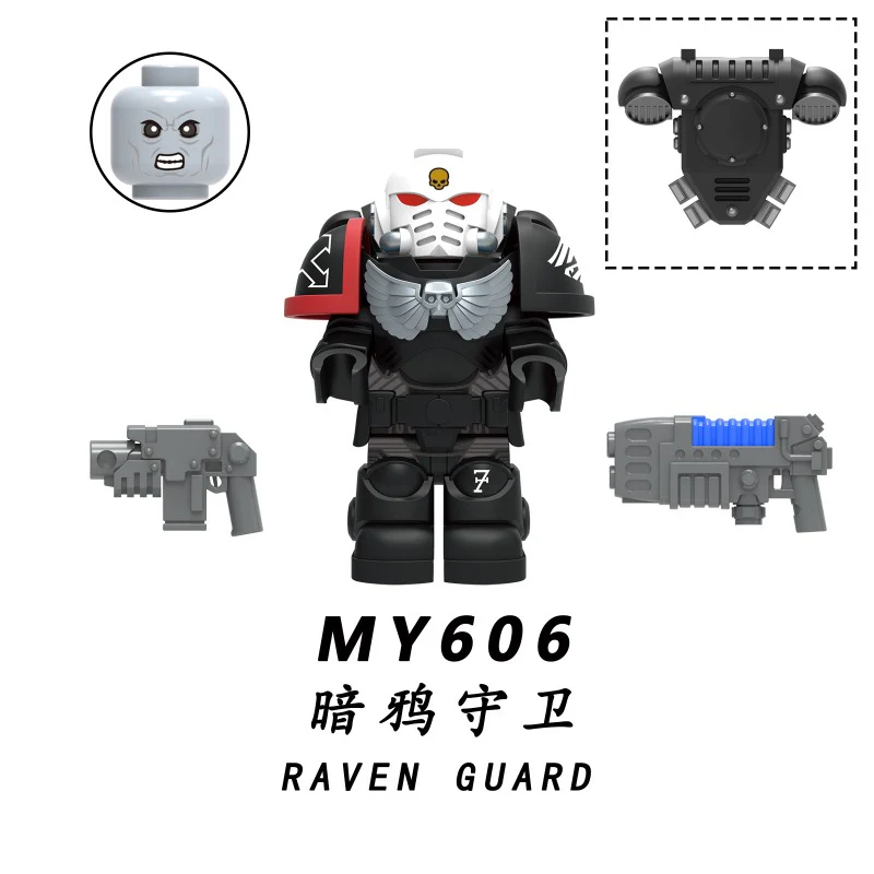 MY606-610 Empire Robot Warrior Minifigures - Image 2