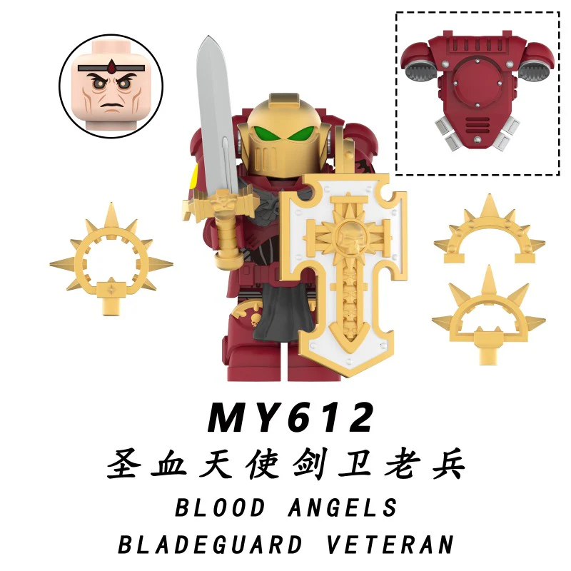 MY611-615 Warhammer 40k series Minifigures - Image 3
