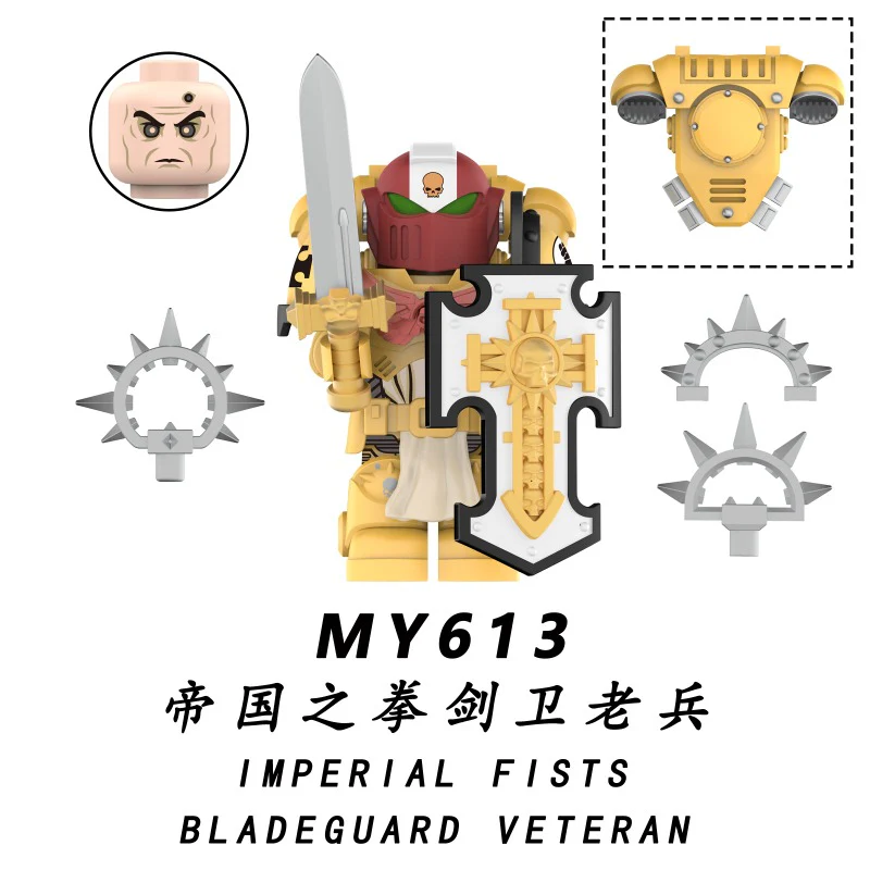 MY611-615 Warhammer 40k series Minifigures - Image 4