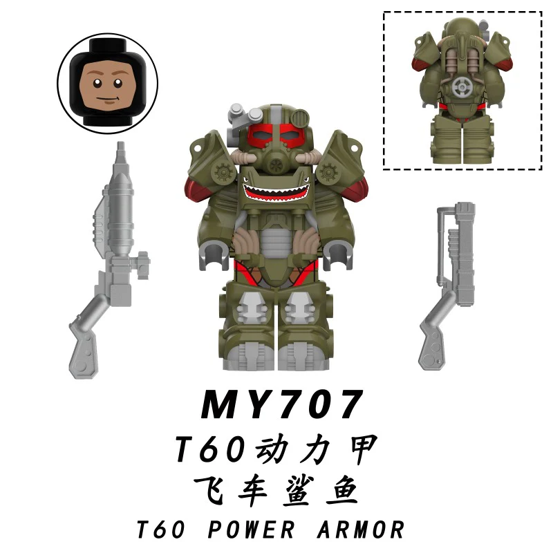 MY706-710 Fallout series Minifigures - Image 3