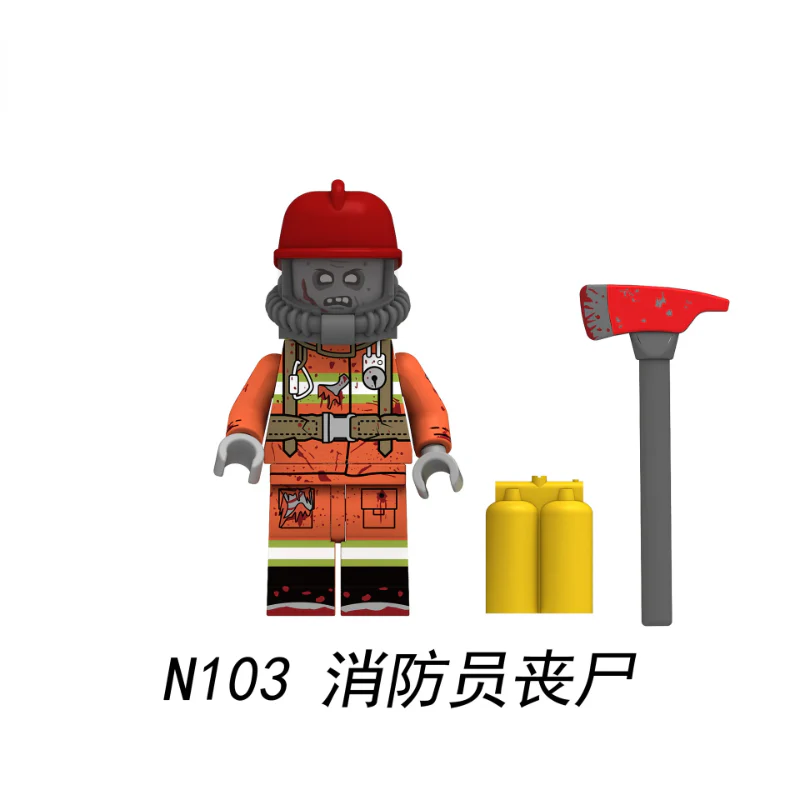 N101-108  Halloween series  Zombie  minifigures - Image 4