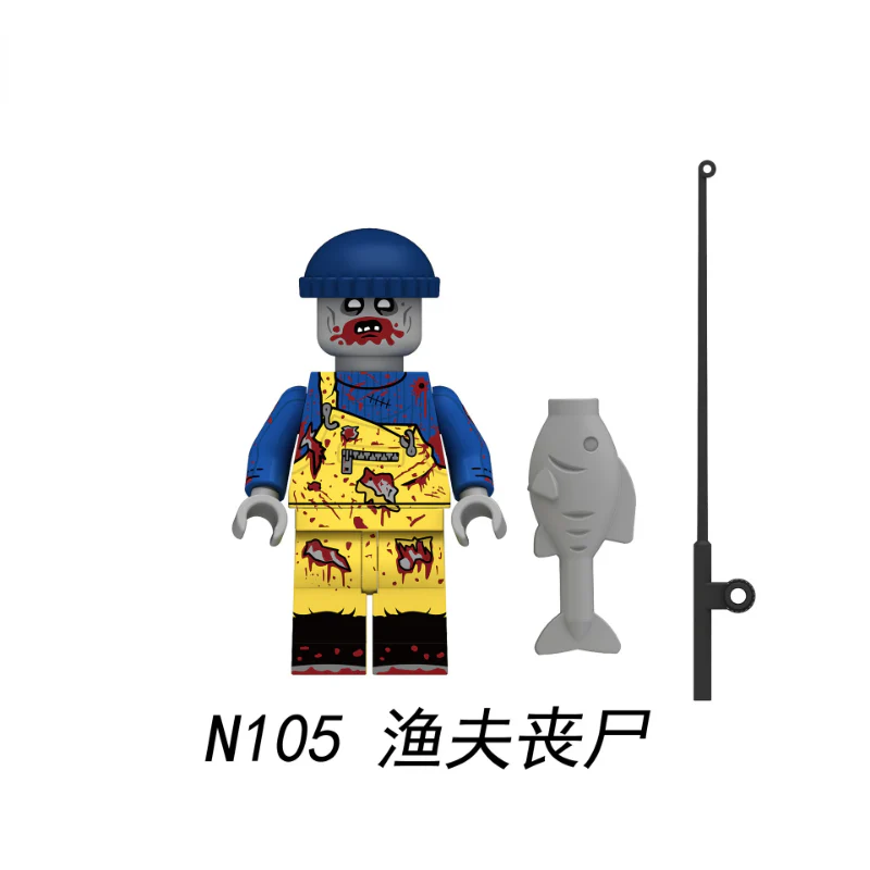 N101-108  Halloween series  Zombie  minifigures - Image 6