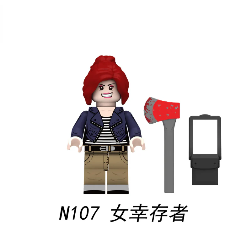 N101-108  Halloween series  Zombie  minifigures - Image 8