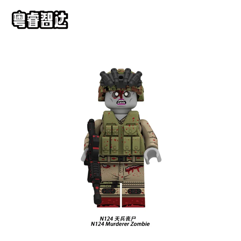 N117-124 Halloween Zombie Series Season 3 Minifigures - Image 9