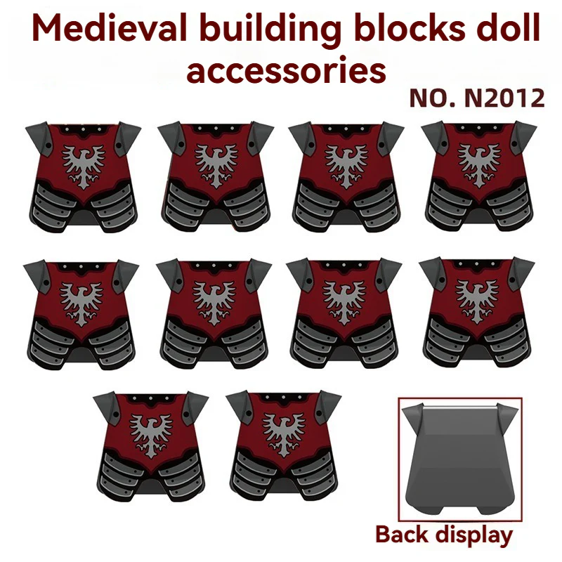 N2012-2013 medieval castle knight armor Minifigure accessories - Image 2