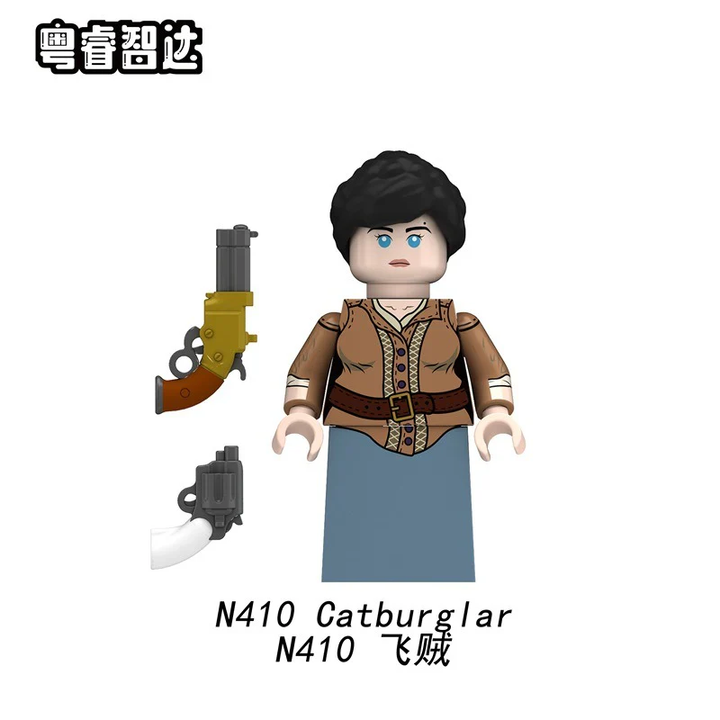 N409-416 American Western Cowboy minifigures - Image 4