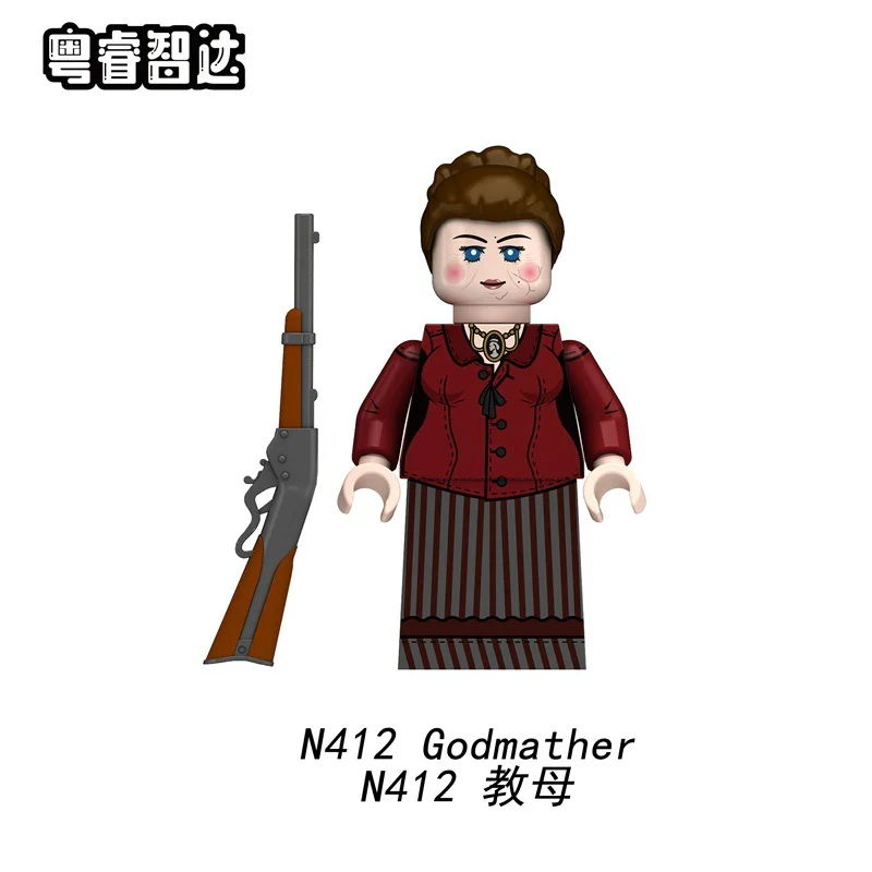 N409-416 American Western Cowboy minifigures - Image 6