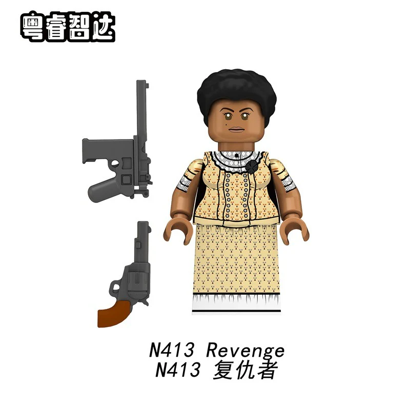 N409-416 American Western Cowboy minifigures - Image 7