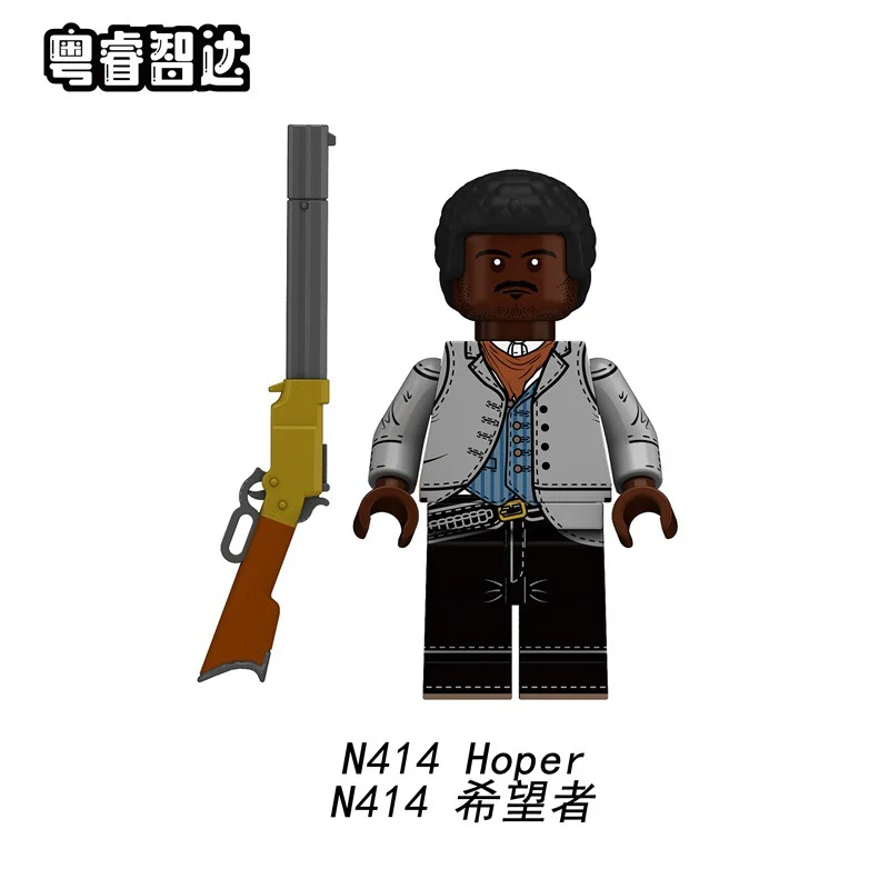 N409-416 American Western Cowboy minifigures - Image 8