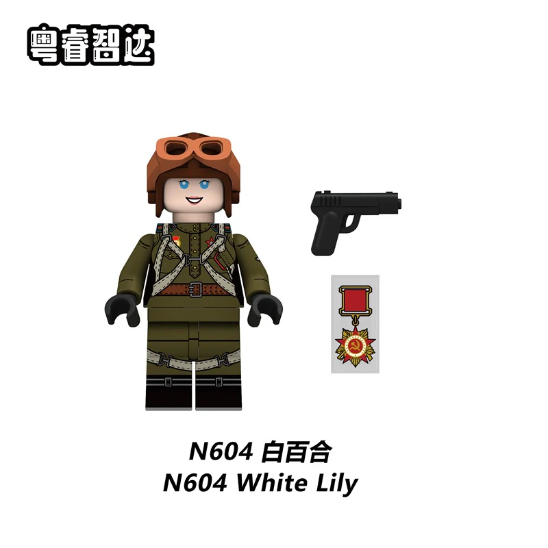 N601-N604 Soviet cavalry Minifigures - Image 5