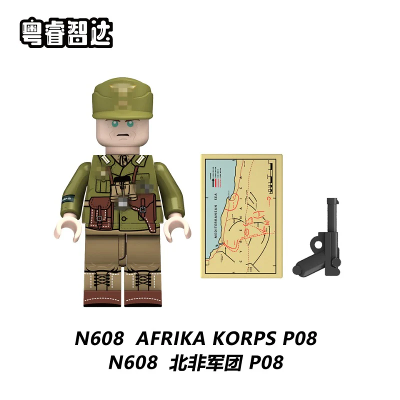N605-608 North African Legion minifigure - Image 5