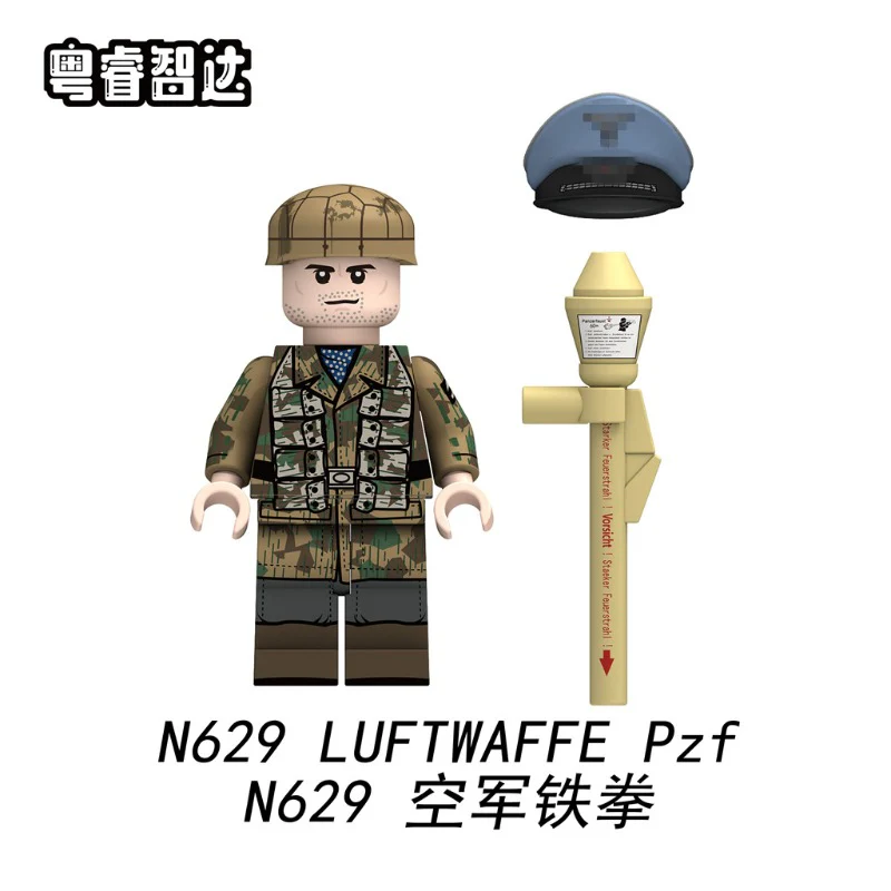N629-632 Military Series Soldier Minifigures - Image 2