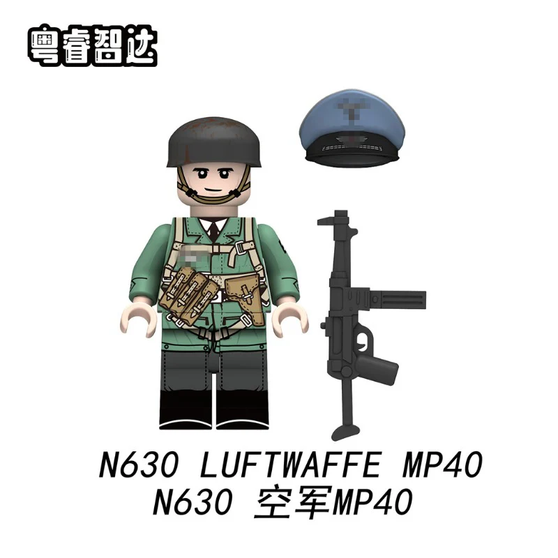 N629-632 Military Series Soldier Minifigures - Image 3