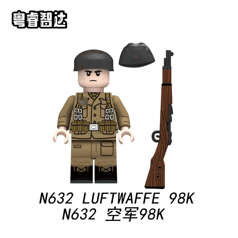 N629-632 Military Series Soldier Minifigures - Image 5