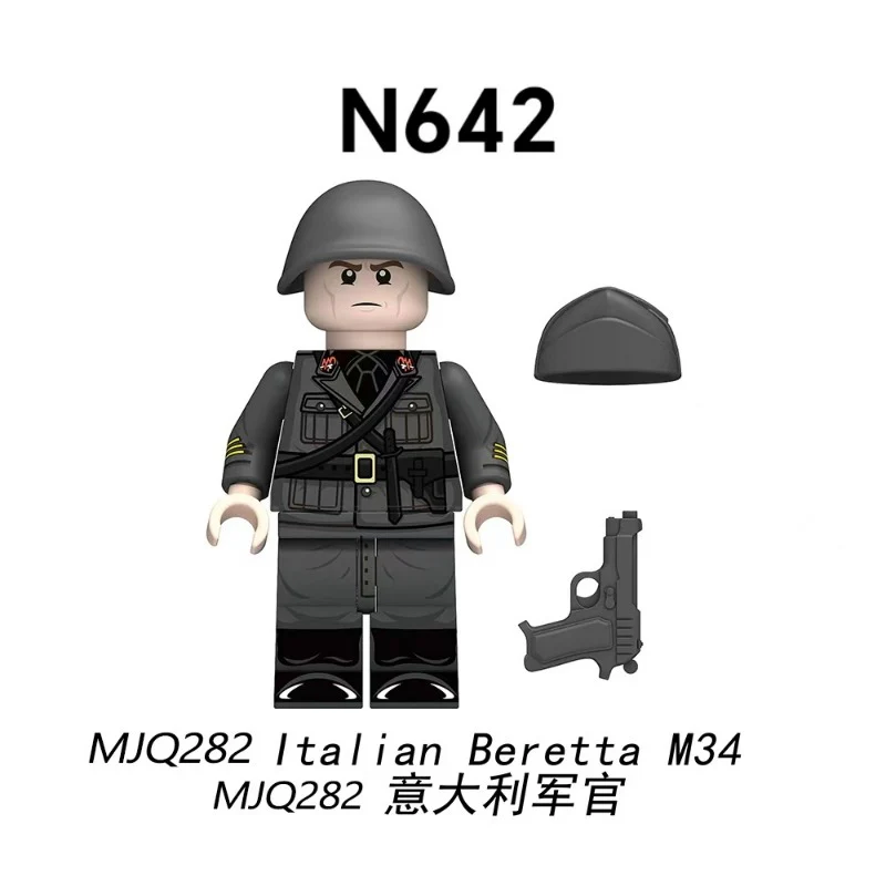 N641-644 Italian Infantry series Minifigures - Image 3