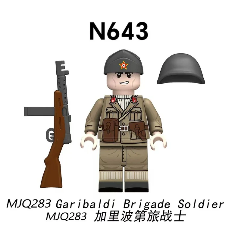 N641-644 Italian Infantry series Minifigures - Image 4